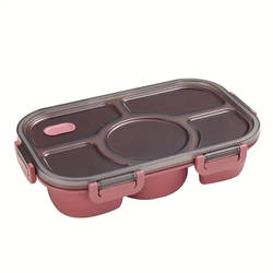 Bento Lunch Box - 5 Slots - Single Piece