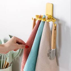 Napkin Hanger With Hooks - Flower - Single Piece