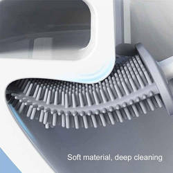 Toilet Cleaning Brush - Silicone - Assorted - Single Piece