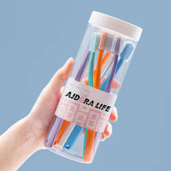 Tooth Brush - Soft Bristles - Cap - Set Of 10