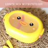 Lunch Box With Cutlery