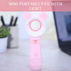 Mini Portable Fan With Light