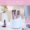 Rotating Makeup Brush Organizer