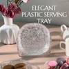 Elegant Plastic Serving Tray