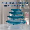 Stretchable Silicone Lid Food Storage Box