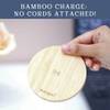 Wireless Bamboo Charger 