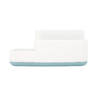 Shop 5 Compartment Bathroom Caddy - White And Blue