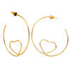 Buy Abigail Earring - Heart In A Loop