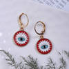 Alluring Evil Eyes Charm Earrings Online