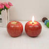 Gift Apple Shaped Candle - Single Piece
