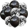 Balloon - Confetti And Black - Set Of 10 Online