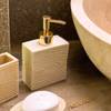 Shop Bathroom Set - Wood Finish - Stone - Set Of 4