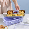 Buy Bento 4 Grid Lunch Box - Assorted - Single Piece