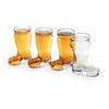 Gift Boot Shot Glasses - Set Of 4