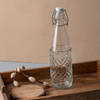 Bottle - Glass Cliptop - Modern Textured - Single Piece Online