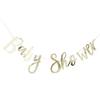 Gift Bunting - Baby Shower - Gold - Single Piece