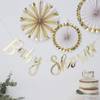 Buy Bunting - Baby Shower - Gold - Single Piece