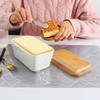 Gift Butter Box - Ceramic - Textured - Single Piece