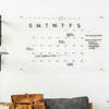 Shop Calender - Month - Acrylic Board - Single Piece