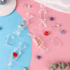 Buy Candy Shaped Transparent Container - Assorted - Set Of 10