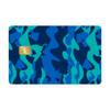 Card Skin - Blue Camo Card Online