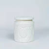 Buy Ceramic Textured Jar - Assorted - 400 ml - Single Piece