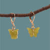 Gift Charming Yellow Butterfly Earrings