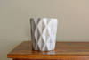 Gift Checkered White Planter