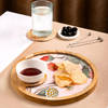 Chip And Dip Platter - Round - Blissful Blooms - Single Piece Online