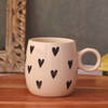 Classy Black Heart Mug - Single Piece Online
