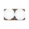 Buy Classy Ceramic Bowls - White - Set Of 2