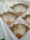 Gift Coasters - Golden Glow - Set Of 4
