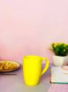 Shop Coffee Mug - Ceramic - Yellow - Single Piece