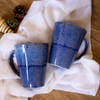 Coffee Mug - Shades Of Blue - 280ml - Set Of 2 Online