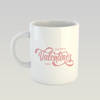 Coffee Mug - Striped Valentines Day Online