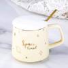 Coffee Mug With Lid And Spoon - Pastel - Single Piece Online