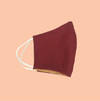 Gift Cotton Face Mask - Reversible - Claret Cross