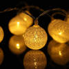 Gift Cotton Wrapped LED Ball Light String