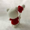 Buy Crochet Balloon Teddy Soft Toy - Single Piece