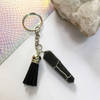 Crystal Tassel Keychain - Black Tourmaline Online