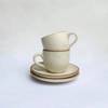 Gift Cup And Saucer - Shwet - Set Of 2