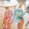 Cute Ice Cream Water Bottle - Assorted - Single Piece Online