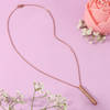 Gift Cylindrical Pendant Chain Personalized
