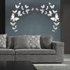 Buy DIY Home Decor - Butterfly Mirror Stickers - Set Of 14