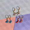 Earring - Butterfly Huggies Online
