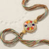 Gift Enchanting Navratna Rakhi