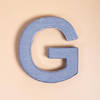 Fabric Letter - Blue Online