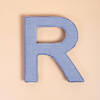 Fabric Letter - Blue Online