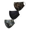 Face Mask - Pleats - Camouflage And Plain - Set Of 3 Online