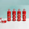 Festive Cheer Sipper Christmas Bottle - Red - Single Piece Online